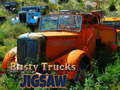 Lojë Rusty Trucks Jigsaw