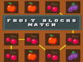 Lojë Fruit Blocks Match