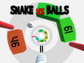 Lojë Snake vs Balls