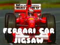 Lojë Ferrari Car Jigsaw