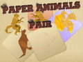 Lojë Paper Animals Pair