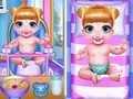Lojë Twins Lovely Bathing Time