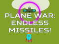 Lojë Plane War: Endless Missiles!