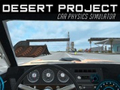 Lojë Desert Project Car Physics Simulator