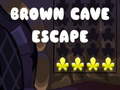 Lojë Brown Cave Escape