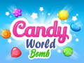Lojë Candy World bomb