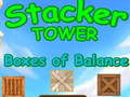 Lojë Stacker Tower Boxes of Balance