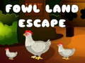 Lojë Fowl Land Escape