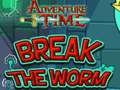 Lojë Adventure Time Break the Worm
