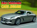 Lojë Fast German Cars Jigsaw