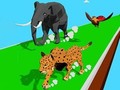 Lojë Animal Transform Race 3D