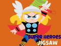 Lojë Super Heroes Jigsaw