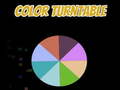 Lojë Color Turntable