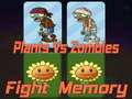 Lojë Plants vs Zombies Fight Memory