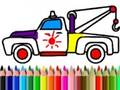 Lojë Back To School: Truck Coloring Book