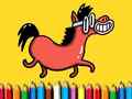 Lojë Back To School: Pony Coloring Book