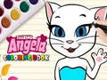Lojë Talking Angela Coloring Book