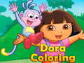 Lojë Dora Coloring