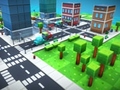 Lojë Pixel City Runner 3D