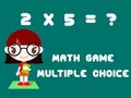 Lojë Math Game Multiple Choice