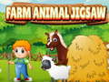 Lojë Farm Animal Jigsaw