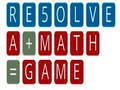 Lojë RESOLVE a math game