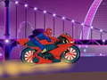 Lojë Spiderman Moto Racer