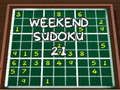 Lojë Weekend Sudoku 21
