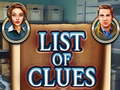Lojë List of clues