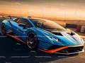 Lojë Lamborghini Huracan STO Puzzle