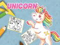 Lojë Unicorn Coloring Book