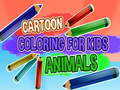 Lojë Cartoon Coloring Book for Kids Animals