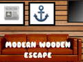 Lojë Modern Wooden House Escape