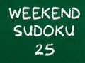 Lojë Weekend Sudoku 25