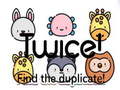 Lojë Twice! Find the duplicate
