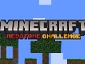 Lojë Minecraft Redstone Challenge