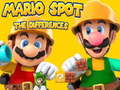 Lojë Mario spot The Differences 