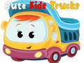 Lojë Cute Kids Trucks Jigsaw