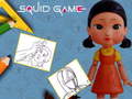 Lojë Squid Game Coloring Book