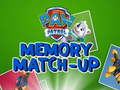Lojë Paw Patrol Memory Match Up