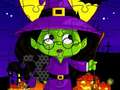 Lojë Midnight Halloween Jigsaw