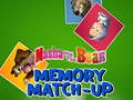 Lojë Masha and the Bear Memory Match Up