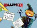 Lojë Hallowen Coloring Book