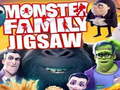 Lojë Monster Family Jigsaw 
