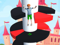 Lojë Royal Helix Jump 3D