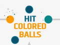 Lojë Hit Colored Balls