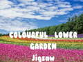 Lojë Colourful Flower Garden Jigsaw