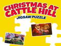 Lojë Christmas at Cattle Hill Jigsaw Puzzle