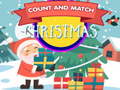 Lojë Count And Match Christmas