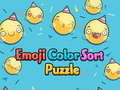 Lojë Emoji Color Sort Puzzle